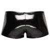 Black Level - cipzáras, fényes férfi short (fekete)