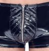 Black Level - cipzáras, fényes férfi short (fekete)