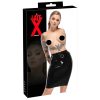 LATEX - latex midiszoknya (fekete)