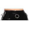 LATEX - latex midiszoknya (fekete)