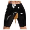 LATEX - Pisifogó latex alsó, leeresztő nyílással (fekete)