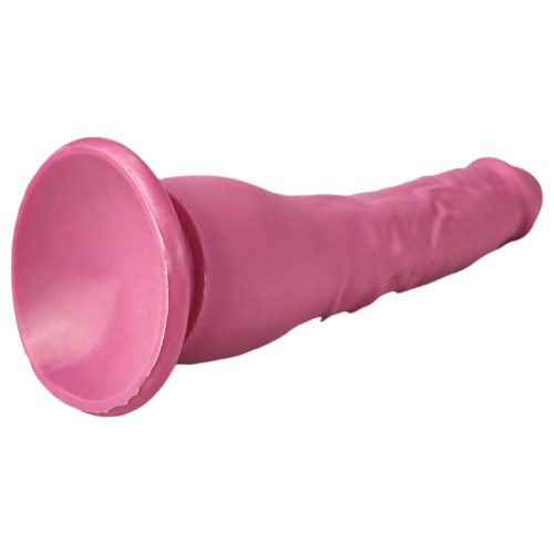 OgazR Optimus - tapadókorongos élethű dildó - 22 cm (pink)