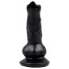 Animalorny - kutya dildó - 12cm (fekete)