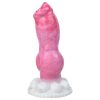 Animalorny Buldog - kutya pénisz dildó - 17 cm (pink)