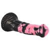 Bad Horse - szilikon ló pénisz dildó - 18 cm (fekete-pink)