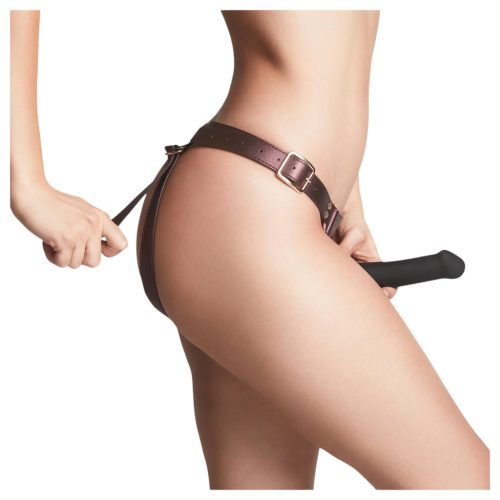 Strap-on-me - alsó felcsatolható dildóhoz - XS-XXL (barna)