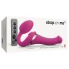 Strap-on-me S - felcsatolható léghullámos vibrátor (pink)