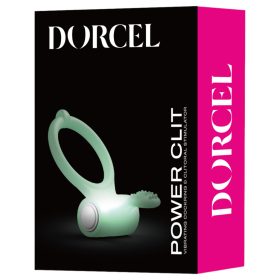   Dorcel - foszforeszkáló vibrációs péniszgyűrű (fehér)