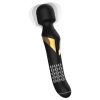 Dorcel Dual Orgasms Gold - 2in1 masszírozó vibrátor, wand masszírozó (fekete)
