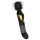 Dorcel Dual Orgasms Gold - 2in1 masszírozó vibrátor, wand masszírozó (fekete)
