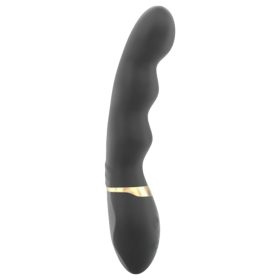   Dorcel Too Much 2.0 - akkus, 3 motoros vibrátor (fekete-arany)