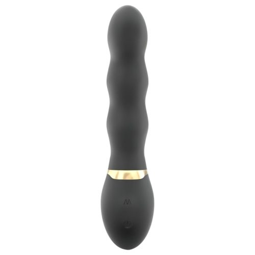Dorcel Too Much 2.0 - akkus, 3 motoros vibrátor (fekete-arany)