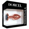 Dorcel Diamond Plug S - alumínium anál plug - kicsi (rózsaarany)