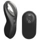Dorcel Discreet Vibe + - akkus, rádiós csikló vibrátor (fekete)