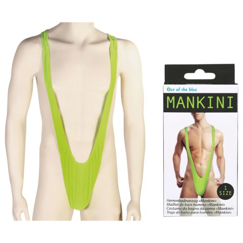 Out of The blue - mankini, férfi sling fürdőruha (zöld)