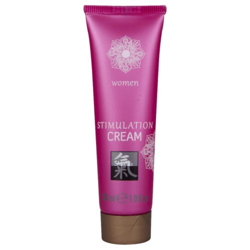 HOT Shiatsu Joyful - folyékony vibrátor stimuláló krém nőknek (30 ml)