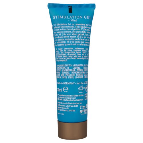 HOT Shiatsu Joyful - folyékony vibrátor stimuláló krém nőknek (menta, 30 ml)