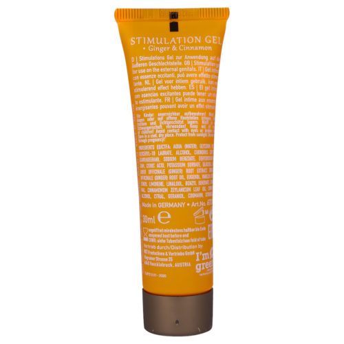 HOT Shiatsu - stimuláló krém nőknek - gyömbér és fahéj (30 ml)