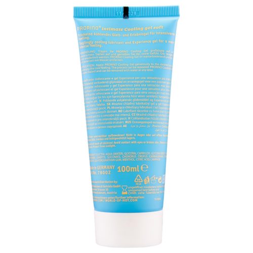 HOT Prorino - gyengéd hűsítő intim krém férfiaknak (100 ml)