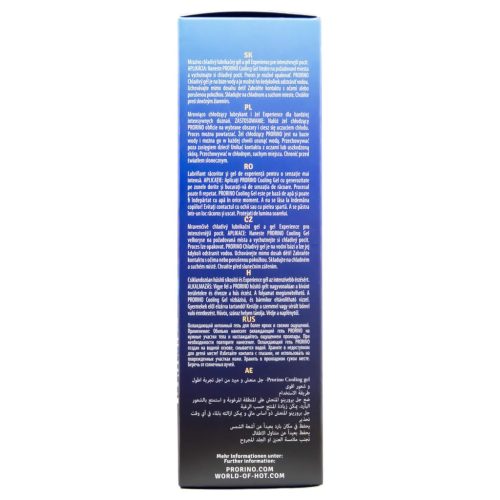 HOT Prorino - erős hűsítő intim krém férfiaknak (100 ml)