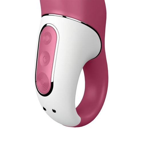 Satisfyer Petting Hippo - akkus, vízálló G-pont vibrátor (pink)