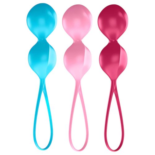 Satisfyer V Balls - gésagolyó duó szett (3 részes)