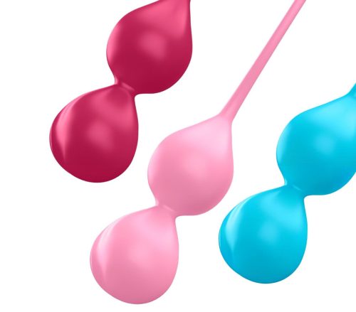 Satisfyer V Balls - gésagolyó duó szett (3 részes)