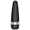 Satisfyer Pro 3+ - léghullámos, vízálló, akkus csiklóizgató vibrátor (fekete)