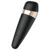 Satisfyer Pro 3+ - léghullámos, vízálló, akkus csiklóizgató vibrátor (fekete)
