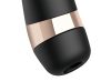 Satisfyer Pro 3+ - léghullámos, vízálló, akkus csiklóizgató vibrátor (fekete)