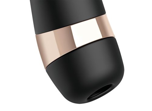 Satisfyer Pro 3+ - léghullámos, vízálló, akkus csiklóizgató vibrátor (fekete)