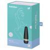 Satisfyer Pro 3+ - léghullámos, vízálló, akkus csiklóizgató vibrátor (fekete)