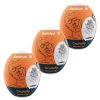 Satisfyer Egg Crunchy - tojás maszturbátor szett férfiaknak (3 db)