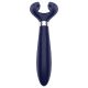 Satisfyer Endless Fun - akkus, vízálló párvibrátor (kék)