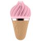 Satisfyer Sweet Treat - akkus, forgó csikló vibrátor (pink-barna)