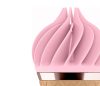 Satisfyer Sweet Treat - akkus, forgó csikló vibrátor (pink-barna)