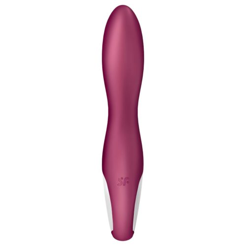 Satisfyer Heated Thrill - App-vezérelt melegítő vibrátor (piros)