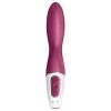 Satisfyer Heated Thrill - App-vezérelt melegítő vibrátor (piros)