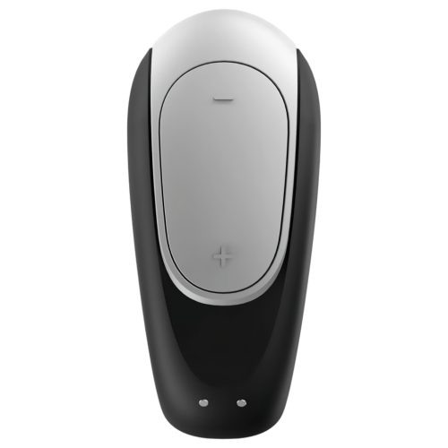Satisfyer Double Fun - app-vezérelt, akkus párvibrátor (fekete)