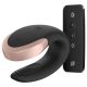 Satisfyer Double Love - App- és távirányítós párvibrátor (fekete)