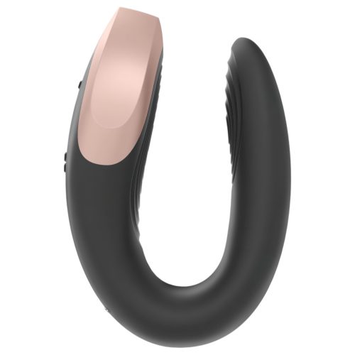 Satisfyer Double Love - App- és távirányítós párvibrátor (fekete)