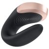 Satisfyer Double Love - App- és távirányítós párvibrátor (fekete)
