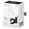 Satisfyer Double Love - App- és távirányítós párvibrátor (fekete)