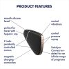 Satisfyer Love Triangle - App-vezérelt léghullámos csiklóizgató (fekete)