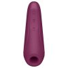 Satisfyer Curvy 1+ - app-vezérelt léghullámos csiklóizgató (piros)