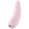 Satisfyer Curvy 2+ - okos léghullámos csiklóizgató (pink)