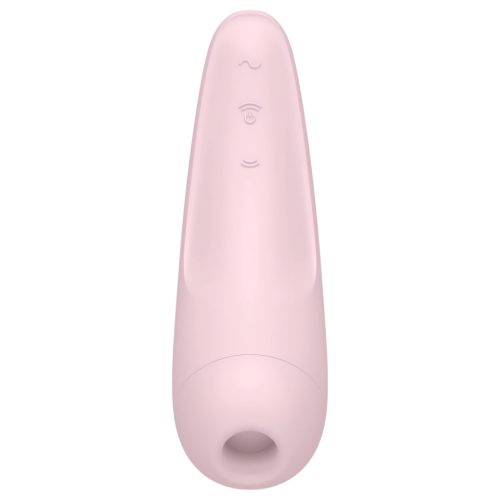 Satisfyer Curvy 2+ - okos léghullámos csiklóizgató (pink)