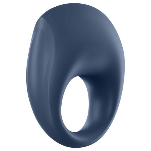 Satisfyer Strong One - App-vezérelt vibrációs péniszgyűrű (kék)