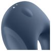 Satisfyer Strong One - App-vezérelt vibrációs péniszgyűrű (kék)