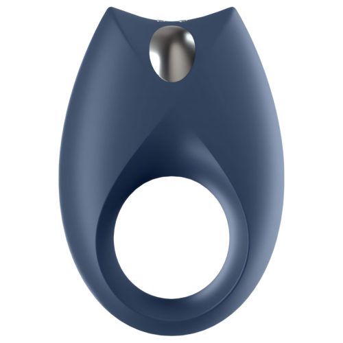 Satisfyer Royal One - App-vezérelt vibrációs péniszgyűrű (kék)